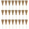 thumbnail image 1 of 24Pcs Broom Mini Witch Miniature Straw Brooms Dollhouse Decorations Costume Props Dollhouse Accessories Hanging Craft Prop, 1 of 5