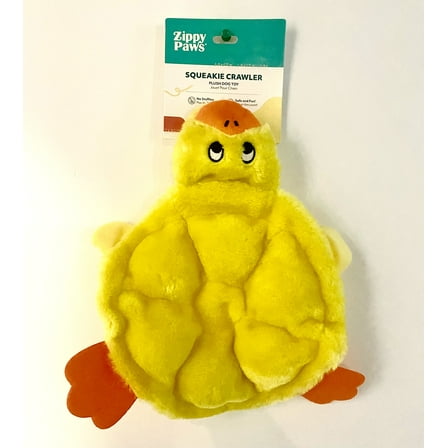 ZippyPaws Squeakie Crawler Duck