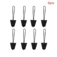 thumbnail image 4 of Kenally Tapón de drenaje de 8 piezas, tapón de agua, tapones de desagüe para Kayak para canoa de barco Bombillas para automóviles Negro Kenally VI002437-03, 4 of 6