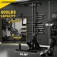 thumbnail image 6 of Syedee Assisted Pull up/ Dip machine, Plate-Loaded Machine with 800LBS Capacity, Dip Station for Strength Training,230 lbs Sets, 6 of 6