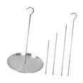 thumbnail image 3 of QSTDGVPW Stainless Steel Turkey Fryer Stand Turkey Holder Turkey Fryer Accessory Vertical, 3 of 9