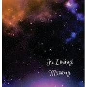 LOLLYS PUBLISHING Stars, In Loving Memory Funeral Guest Book, Wake, Loss, Memorial Service, Love, Condolence Book, Funeral Home, Church, Thoughts and In Memory Guest Book (Hardback) (Hardcover)