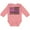 Mauve, variant on Inktastic Epilepsy Awareness Purple Ribbons and Flag Boys or Girls Long Sleeve Baby Bodysuit