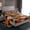 Orange Gray, variant on jejeloiu Wild Military Camo Twin Sheet Sets,White Black Gray Bedding For Kids 3-Piece