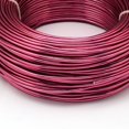 thumbnail image 3 of Anodized Aluminum Wire Bendable Metal Craft Wire Flexible Craft Wire for Beading Jewelry Craft Making Cerise 22 Gauge 0.6mm 280m/250g(918.6 Feet/250g), 3 of 3