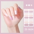 thumbnail image 4 of ZE-0624-Nail Art Stickers Hot Stamping Nail Polish Film Onion Powder Ins Butterfly Internet Celebrity Nail Stickers, 4 of 4