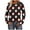Black, variant on Christmas Tops for Women Graphic Tees Loose Fit Long Sleeve Raglan Shirts Round Neck Funny Xmas Holiday Outfits (XL, Black)