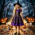 thumbnail image 2 of MEZZALL Halloween Themed Girls Outfit For Party And Festive Dress Up Cute For Toddlers And Kids Girls Dress Up Attire Soft Clothes Sets, 2 of 4