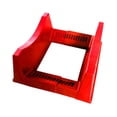 thumbnail image 1 of Colaxi Car Tire Display Rack Adjustable Width Sturdy Lightweight Tyre Stand Base Wheel Display Rack Rim Holder for Garage Shop Red, 1 of 7