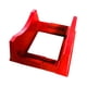 thumbnail image 1 of Expositor de neumáticos de coche con ancho ajustable para exhibir en talleres y comercios. Rojo, 1 of 7