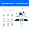 thumbnail image 3 of Waterdrop WD-G2CF Filter Replacement for WD-G2-W, WD-G2-B, 3 of 6