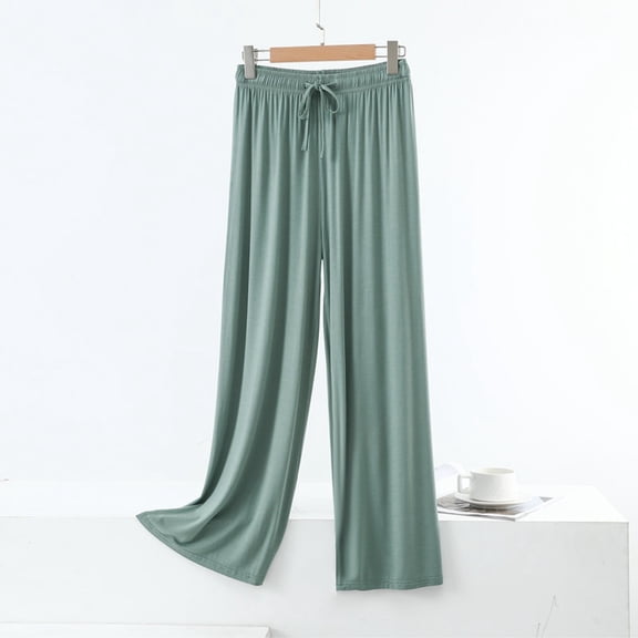 SIYUDAN Womens Trousers Womens Pants Casual Light Green Adult Pants Women Lightweight Pants Women Wide Leg Pants With Pockets Fall Pants