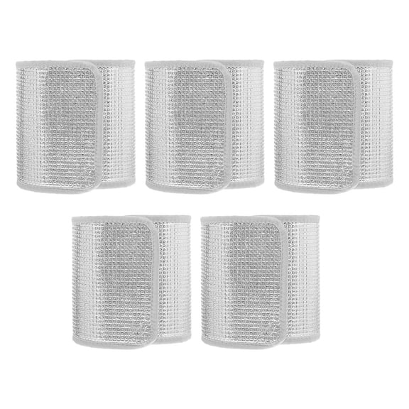 5 Pcs Plant Covers Freeze Protection Shoe Booties Washable Silver