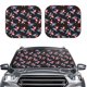 thumbnail image 2 of Balery Surfing Santa Parasol para parabrisas de coche de 2 piezas | Parasol plegable para parabrisas delantero de coche para la mayoría de sedanes-Small, 2 of 6