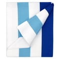 thumbnail image 1 of Essentiels Populaires pour la Maison, Serviette de Plage Surdimensionnée en Coton Grande 70 X 35 Pouces Serviette de Piscine Rose Rouge à Rayures Cabanon de Natation Serviette Absorbante à Séchage Rapide Serviette de Natation, 1 of 9