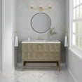 thumbnail image 5 of James Martin Vanities D100-V48-PBO-3VSL Emmeline 48" Single Basin Ash Wood Vanity Set -, 5 of 5