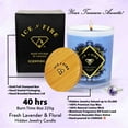 thumbnail image 3 of Luscious Lavender Hidden Jewelry Soy Candle, 3 of 8