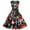 Red, variant on BLTIBY Women's Vintage Christmas Dress Printed Xmas 1950s Rockabilly Swing Dresses Sleeveless Round Neck Lace Cocktail Prom Party Dress Outfits with Belt Blue XXL