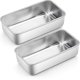 thumbnail image 1 of 2023-loaf Pan, Set Of 2, Stainless Steel Bread Baking Mold, Rectangular Cake Pan Gift_1 Cy, 1 of 5