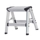 thumbnail image 3 of Escalera plegable Zulema duradera con soporte de carga 2 escalones, 3 of 8
