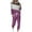 1-purple womens outfits 2 piece, variant on UPPADA 2 Pcs Set for Women Lounge Sets Two Piece Pajama Set Long Sleeve Crewneck Jogger Drawstring Waist Outfits and Sweatpants Tracksuit with Pockets Khaki,XL