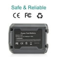 thumbnail image 3 of 12V 6.0Ah Lithium-Ion Battery Replacement for Ridgid Power Tools R82007, R82008, R82008N, R82009, 3 of 7