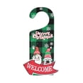thumbnail image 1 of Xihbxyly Letrero Navideño de Madera, Diseño de Corona Colorida y Bonita, Adornos de Madera Hechos a Mano, Elegante Decoración para Puerta de Entrada, Versátil para Cafeterías y Hogares, Ideal para Re, 1 of 2