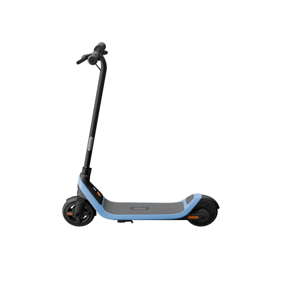 Open Box Segway Ninebot Electric Kick Scooter C2 Lite, Max Speed 9.9 mph, 70 minutes, Kids, Blue