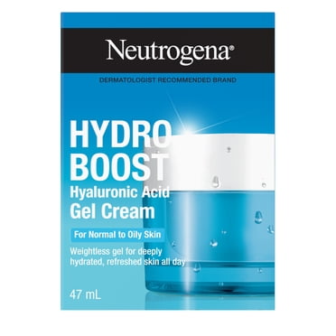 Neutrogena Hydroboost Gel-Crème pour le Visage à l'Acide Hyaluronique, Hydratant pour le Visage, Recommandé par les Dermatologues