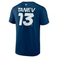 thumbnail image 3 of Men's Fanatics Brandon Tanev Deep Sea Blue Seattle Kraken Authentic Pro Prime Name & Number T-Shirt, 3 of 3