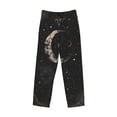 thumbnail image 6 of Daiia Abstract Starry Sky Moon Men's Sleep Pant with Pockets and Drawstring,Pajama Pants-Medium, 6 of 9