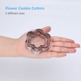 thumbnail image 5 of Nvzi Cookie Cutters Shapes for Baking, Heart Flower Star Round Metal Small Cookie Cutters Stainless Steel Mini Biscuit Cutters Molds Set for Kids, 12 Piece, 5 of 5
