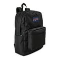 thumbnail image 2 of JanSport Unisex SuperBreak Plus Backpack School Bag Black, 2 of 5