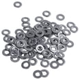 thumbnail image 2 of 100 Pcs M3 3 mm Métrique 304 Acier Inoxydable Rondelle Plate, 100 x M3 Rondelle Plate, Argent, 2 of 8