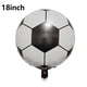 thumbnail image 5 of Juego de Globos de aluminio de helio, Globos de fútbol, decoraciones de fiesta de cumpleaños para niños, número verde, suministros deportivos de fútbol, 32 pulgadas, 1 Juego, 5 of 5