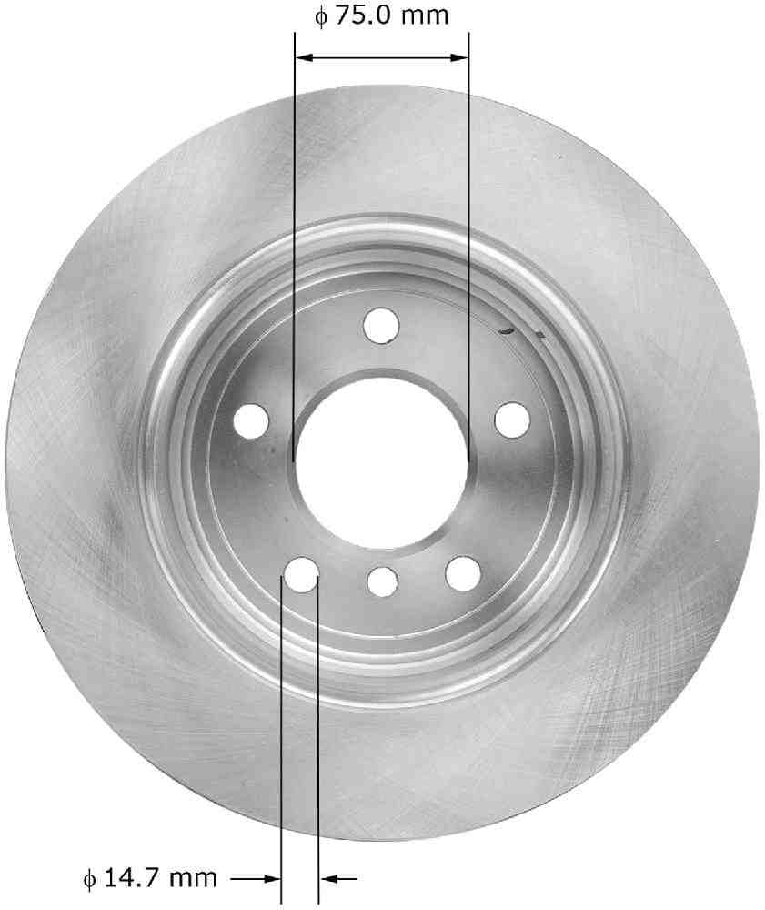 Bendix PRT5885 Premium Brake Rotor