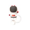 thumbnail image 1 of WREESH 1PC Silicone Straw Tips Drinking Cap Proof Plugs Cover Creative Cup Accessories 6-8mm Straw Sealing Tools Clearance, 1 of 4