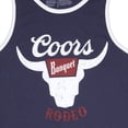 thumbnail image 2 of Coors Banquet Rodeo Navy Colorway Ringer Tank Top-2XLarge, 2 of 3