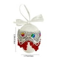 thumbnail image 3 of SouMaox Easter Ribbon Egg Pendant, Vibrant Hanging Ornament, Decorative Holiday Accessory, Festive Indoor Display for Spring Parties, 3 of 8