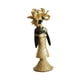 thumbnail image 2 of Escultura de dama africana, figura nórdica elegante, adorno decorativo de mesa para Estilo B, 2 of 9