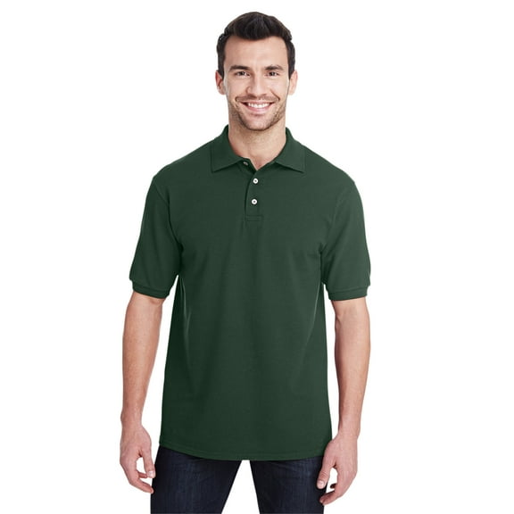Jerzees Adult 6.5 oz. Premium 100% Ringspun Cotton Piqué Polo - 443MR