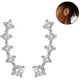 thumbnail image 1 of Par de aretes con aretes trepadores de plata de ley chapada en oro de 14k Zhivalor 221867-1, 1 of 3