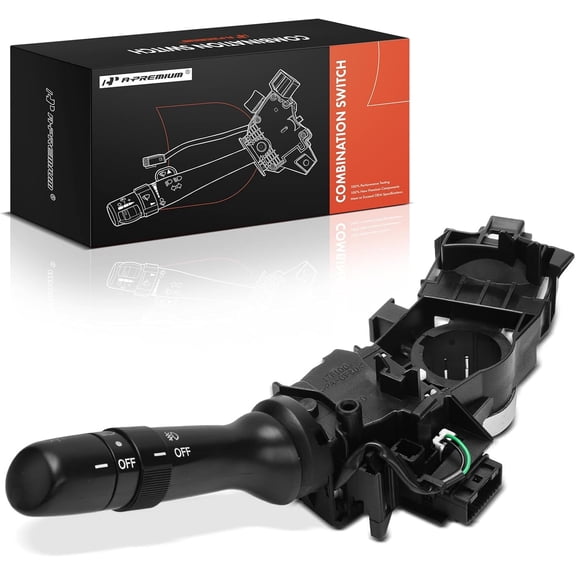 A-Premium Turn Signal Switch, Headlight Dimmer (Auto), Parking/Fog Light Multifunction Switch Lever Compatible with Toyota Prius 2005-2006 & Lexus RX330 2005-2006, RX400h 2006-2007, IS250/IS350