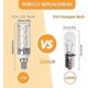 thumbnail image 2 of 4 Pack E14 Led Bulb 12w 1200lm Halogen Lamp Equivalent 100w 3000k Warm White Ac220-240v, 2 of 5