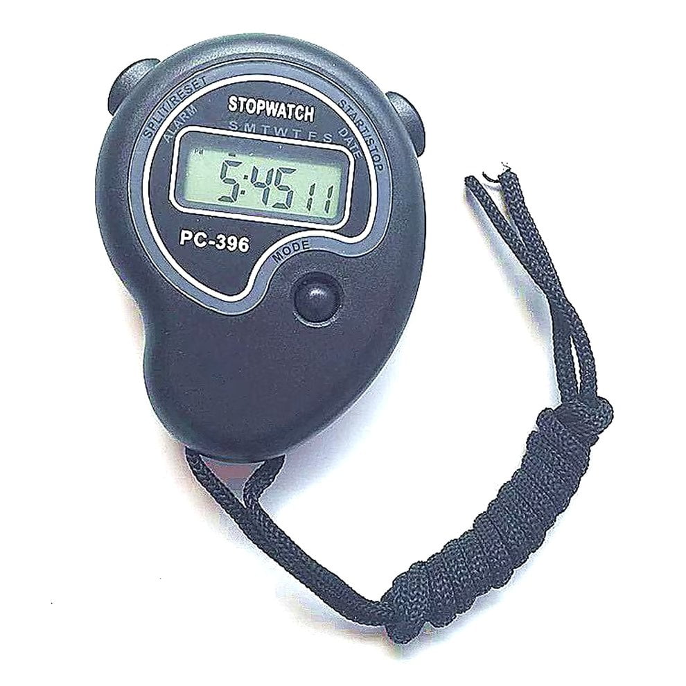 2 pcs 396 Digital Sport Counter Timer Professional Athletic Stopwatch Portable Outdoor Game