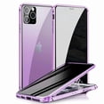 thumbnail image 3 of TG iPhone 12 Pro Max - Étui de Protection Double Face (Verrouillage Magnétique) Argent, 3 of 5
