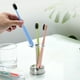 thumbnail image 5 of Almacenamiento y organización del baño, soporte de acero inoxidable para cepillos de dientes con 4 ranuras, organizador de metal multiusos para el hogar, la oficina, el baño, el tocador, la encimera y, 5 of 7