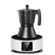 thumbnail image 4 of Inteprter Cafetera Estufa Cafetera Cafetera Italiana Juegos de servir café y té 150ml Inteprter HA025209-01, 4 of 6