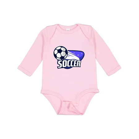 

Inktastic Soccer Stars Boys or Girls Long Sleeve Baby Bodysuit