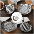 thumbnail image 3 of EeaseCA 1Pc Stainless Steel Vegetable Grater Multi-functional Food Grater (Silver), 3 of 8